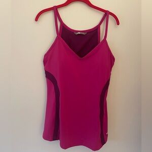 The North Face Fitted Pink and Purple Camisole Tank Top